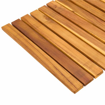 vidaXL Μονοπάτι Κήπου Φυσικό 200 x 40 εκ. Στερεό Ξύλο Ακακίας