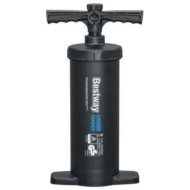 Bestway Φουσκωτή βάρκα Γκρι και Λευκό 3,64 x 1,66 μ PVC
