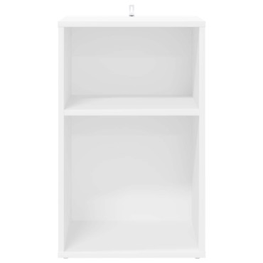 vidaXL Ντουλάπι δίσκων βινυλίου Λευκό 38x33x61 εκ 1 τεμ.