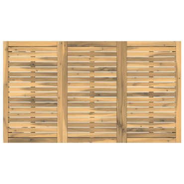 vidaXL Τραπέζι μπαρ κήπου NAARDEN Λευκό 141x80,5x105 εκ 1 τεμ.