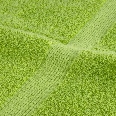 vidaXL Χειροπετσέτες Premium SOLUND 2 τεμ. Πράσινο Μήλου 50x100 εκ. 600 γρ./τ.μ.