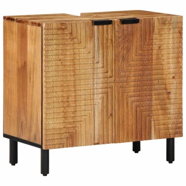 vidaXL Σετ Ντουλαπιών Μπάνιου 5 τεμ. Φυσικό 38x33x160cm