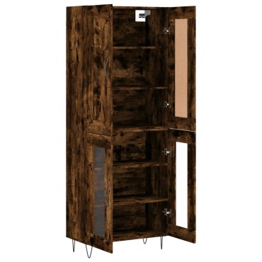 vidaXL Ντουλάπι Καπνιστή Δρυς 69,5x34x180cm από Επεξεργασμένο Ξύλο 1 τεμ.