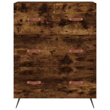 vidaXL Συρταριέρα Καπνιστή Δρυς 69,5x34x90cm από Επεξεργ. Ξύλο 1 τεμ.