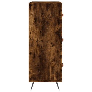 vidaXL Συρταριέρα Καπνιστή Δρυς 69,5x34x90cm από Επεξεργ. Ξύλο 1 τεμ.