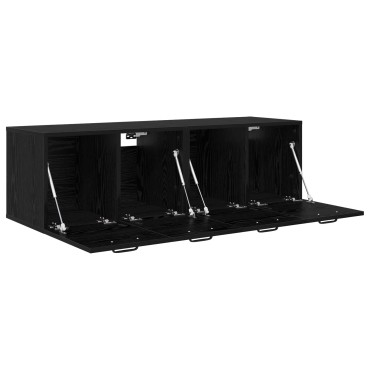 vidaXL Ντουλάπι Τοίχου 2 τεμ. 120x36,5x35cm Επεξεργασμένο Ξύλο