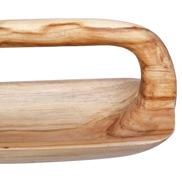 vidaXL Fruit Bowl JEPARA Teak Brown 61 x 21 x 21 cm