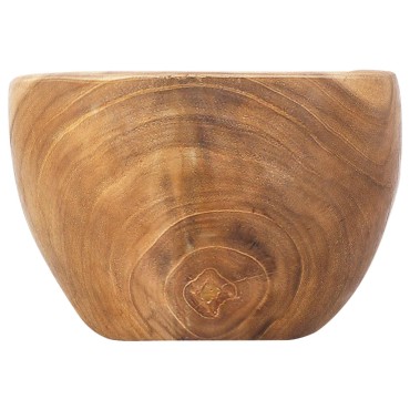 vidaXL Fruit Bowl JEPARA Teak Brown 46 x 16 x 11 cm