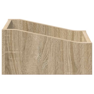 vidaXL Κουτί LP 2 τμχ. Sonoma Δρυς 23 x 33 x 16 εκ. Επεξεργασμένο Ξύλο
