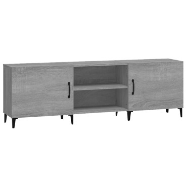 vidaXL Έπιπλο Τηλεόρασης Γκρι Sonoma 150x30x50cm από Επεξεργ. Ξύλο