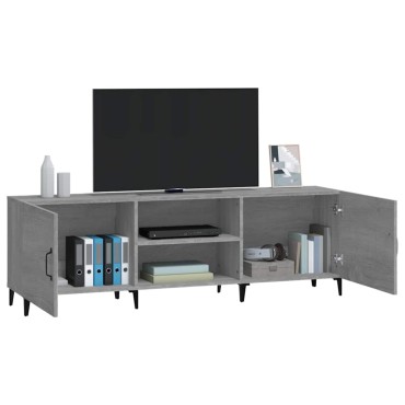vidaXL Έπιπλο Τηλεόρασης Γκρι Sonoma 150x30x50cm από Επεξεργ. Ξύλο