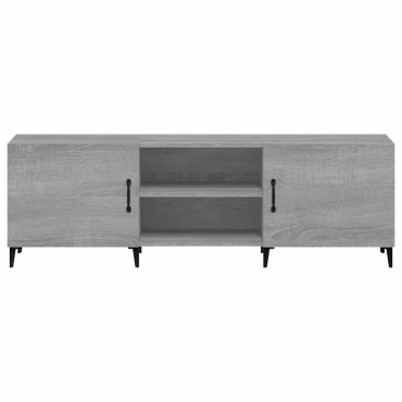 vidaXL Έπιπλο Τηλεόρασης Γκρι Sonoma 150x30x50cm από Επεξεργ. Ξύλο
