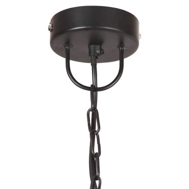 vidaXL Φωτιστικό Κρεμαστό Vintage Στρογγυλό 25 W Πολύχρωμο 41 εκ. Ε27