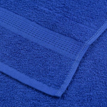vidaXL Πετσέτες Σάουνας FROGN 4 τεμ. Μπλε 80x200 εκ. 360 γρ./μ²
