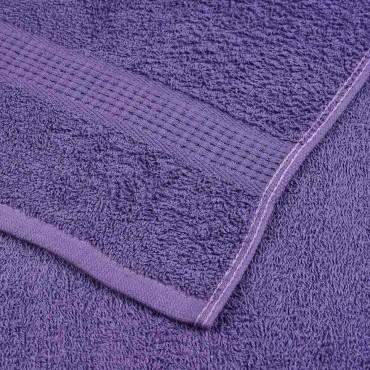 vidaXL Πετσέτες FROGN 4 τεμ. Μωβ 100x200 εκ. 360 γρ./μ²