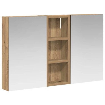vidaXL Σετ Ντουλαπιών Μπάνιου 3 τεμ. 80x10,5x50 εκ