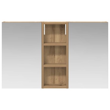 vidaXL Σετ Ντουλαπιών Μπάνιου 3 τεμ. 80x10,5x50 εκ