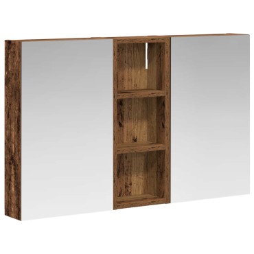 vidaXL Σετ Ντουλαπιών Μπάνιου 3 τεμ. 80x10,5x50 εκ
