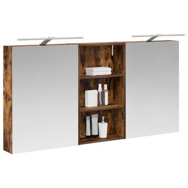 vidaXL Σετ Ντουλαπιών Μπάνιου 3 τεμ. 140x14,5x70 εκ