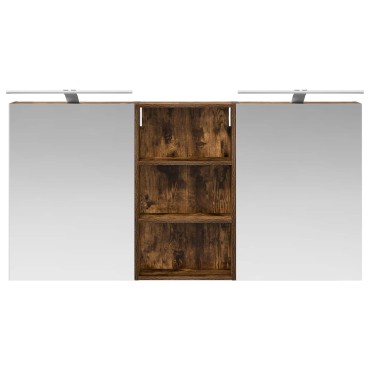 vidaXL Σετ Ντουλαπιών Μπάνιου 3 τεμ. 140x14,5x70 εκ