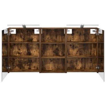 vidaXL Σετ Ντουλαπιών Μπάνιου 3 τεμ. 140x14,5x70 εκ