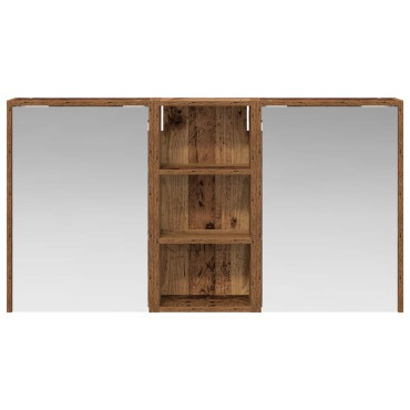 vidaXL Σετ Ντουλαπιών Μπάνιου 3 τεμ. 116x16x62,5cm