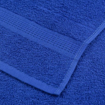 vidaXL Πετσέτες Μπάνιου FROGN 4 τεμ. Μπλε 100x150 εκ. 360 γρ./μ²