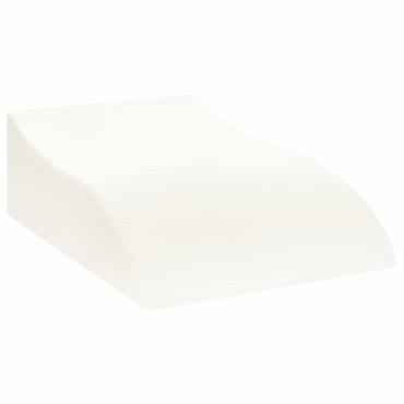 vidaXL Μαξιλάρι Ποδιών 68 x 41 x 21 εκ PU Αφρός Γκρι