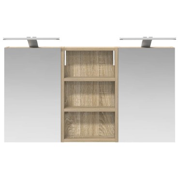 vidaXL Σετ Ντουλαπιών Μπάνιου 3 τεμ. 90x10,5x50 εκ
