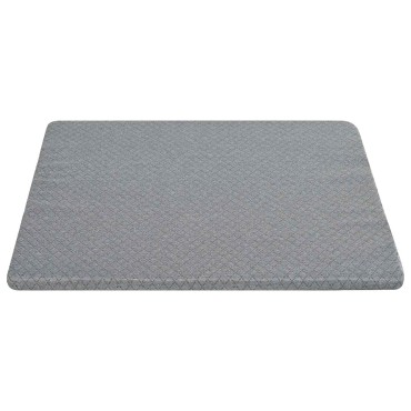 vidaXL Μαξιλάρι Γωνίας 69 x 64 x 19 εκ. Μεσαίο Αφρός Μνήμης Γκρι
