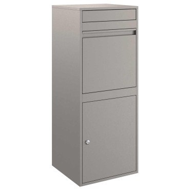 vidaXL Θυρίδα Πακέτων με αποθήκευση με πόρτα Σκ rusty 41 x 38 x 103 εκ
