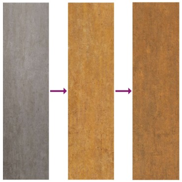 vidaXL Θυρίδα Πακέτων με αποθήκευση με πόρτα Σκ rusty 41 x 38 x 103 εκ