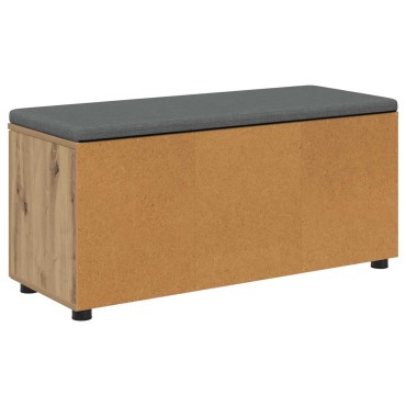 vidaXL Παγκάκι Χαλωρίου Τεχνίτικη Δρυς 100x38x46 εκ 1 τεμ.