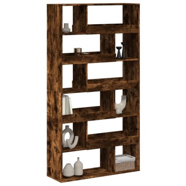 vidaXL Βιβλιοθήκη/Διαχωριστικό Χώρου Δρυς 100x33x187,5cm Επεξ. Ξύλο 1 τεμ.