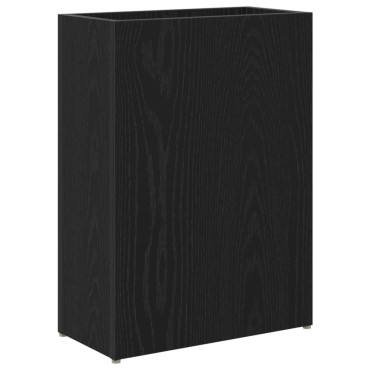 vidaXL Σχέδιο & βάση αποθήκευσης Μαύρη Οξυά 40 x 20 x 55,5 εκ