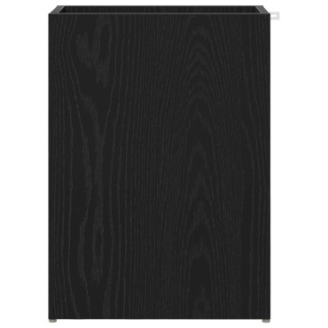 vidaXL Σχέδιο & βάση αποθήκευσης Μαύρη Οξυά 40 x 20 x 55,5 εκ