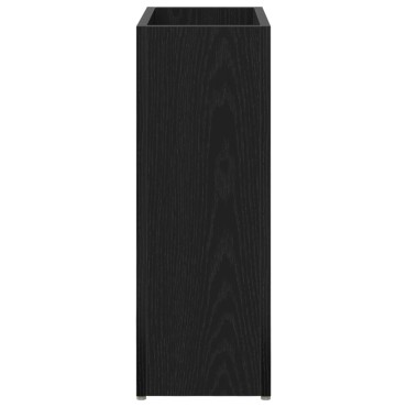 vidaXL Σχέδιο & βάση αποθήκευσης Μαύρη Οξυά 40 x 20 x 55,5 εκ