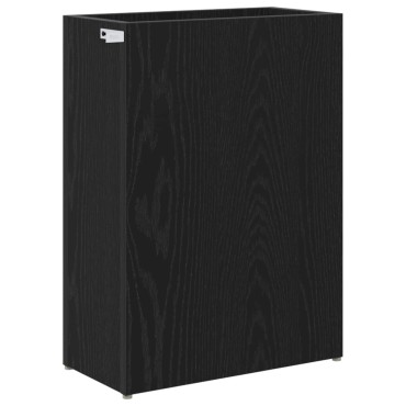 vidaXL Σχέδιο & βάση αποθήκευσης Μαύρη Οξυά 40 x 20 x 55,5 εκ