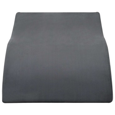 vidaXL Μαξιλάρι Ποδιών 68 x 41 x 24 εκ PU Αφρός Γκρι
