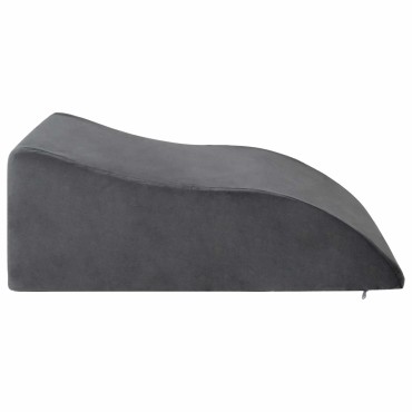 vidaXL Μαξιλάρι Ποδιών 68 x 41 x 24 εκ PU Αφρός Γκρι