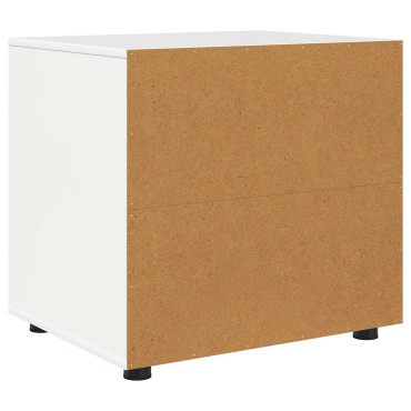 vidaXL Ντουλάπι αποθήκευσης 60x48x57cm Επεξεργασμένο Ξύλο Λευκό 1 τεμ.