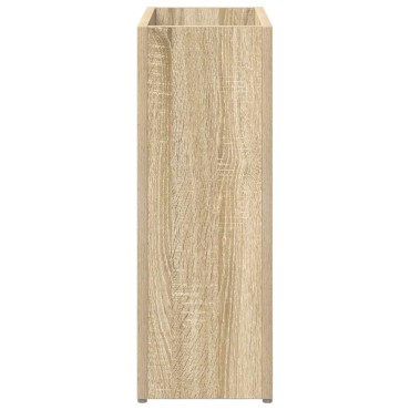 vidaXL Σχέδιο & βάση αποθήκευσης Δρύς Sonoma 40 x 20 x 55,5 εκ