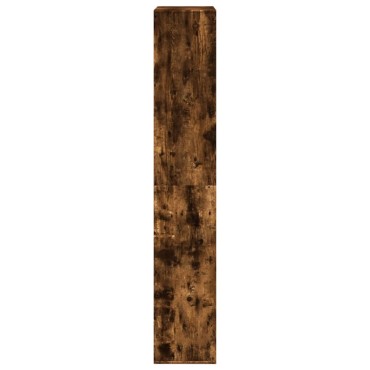 vidaXL Βιβλιοθήκη Καπνιστή Δρυς 100x33x187,5cm από Επεξεργασμένο Ξύλο 1 τεμ.