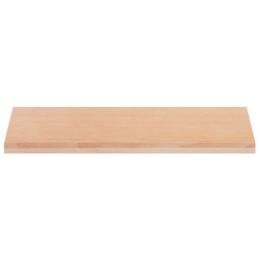 vidaXL Παράθυρα 2 τμχ. Φυσικό 100 x 40 x 2 cm Στερεό ξύλο οξιάς