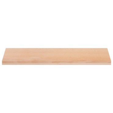 vidaXL Παράθυρα 2 τμχ. Φυσικό 110 x 40 x 2 cm Στερεό ξύλο οξιάς