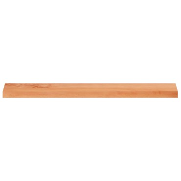 vidaXL Παράθυρα 2 τμχ. Βερνίκι 120 x 20 x 2 cm Στερεό ξύλο οξιάς