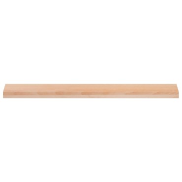 vidaXL Παράθυρα 2 τμχ. Φυσικό 110 x 20 x 2 cm Στερεό ξύλο οξιάς