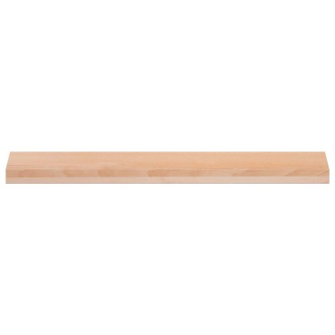 vidaXL Παράθυρα 2 τμχ. Φυσικό 90 x 20 x 2 cm Στερεό ξύλο οξιάς