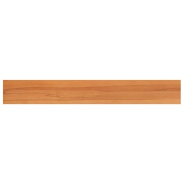 vidaXL Παράθυρα 2 τμχ. Ανοιχτό καφέ 120 x 20 x 2 cm Στερεό ξύλο οξιάς