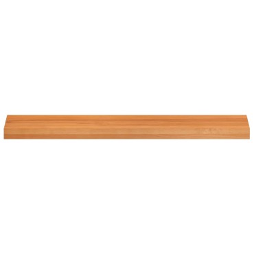 vidaXL Παράθυρα 2 τμχ. Ανοιχτό καφέ 100 x 15 x 2 cm Στερεό ξύλο οξιάς
